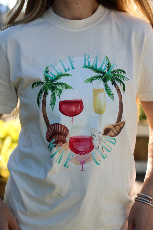 Gulf Babe Wine Club Tee